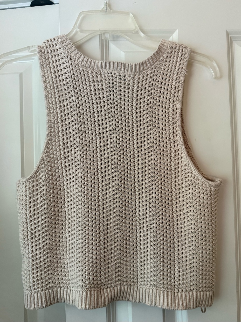 Rachel Zoe Cotton-Blend Open-Knit Sweater Top and Skirt Set Sz M - Picture 9 of 15